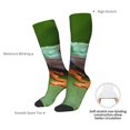 thumbnail image 4 of Balery Red-Eyed Tree Frog Calcetines novedosos Calcetines deportivos Calcetines hasta la rodilla Calcetines de algodón Calcetines originales y geniales, 4 of 6