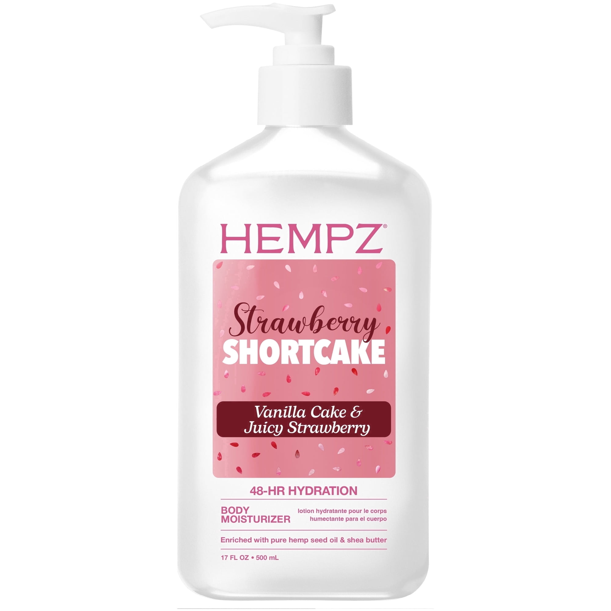 Hempz Strawberry Shortcake Moisturizing Body Lotion, 17 fl.oz.