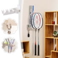 thumbnail image 1 of Ovzne Racquet Storage Rack Partition Easy To No Punching Door Rear Rack Badminton Racket Tennis Racket Table Tennis Racket On Clearance, 1 of 8