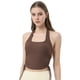 thumbnail image 5 of Chaleco deportivo de yoga sin espalda para primavera y verano, con cordón para mujer, con almohadilla para el pecho y cuello, para correr, 5 of 5