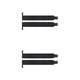 thumbnail image 1 of Eigraketly Muñequera elástica Peso óptimo Fitness Correa acolchada para el pulgar Soporte de mano de potencia Banda Correas de alivio Muñequeras Negro Negro 2piezas Eigraketly  CBP504398, 1 of 6