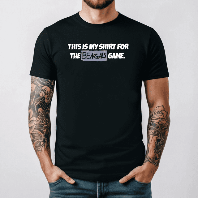 Creed Humphrey C'est Mon T-Shirt pour le Match des Bengals