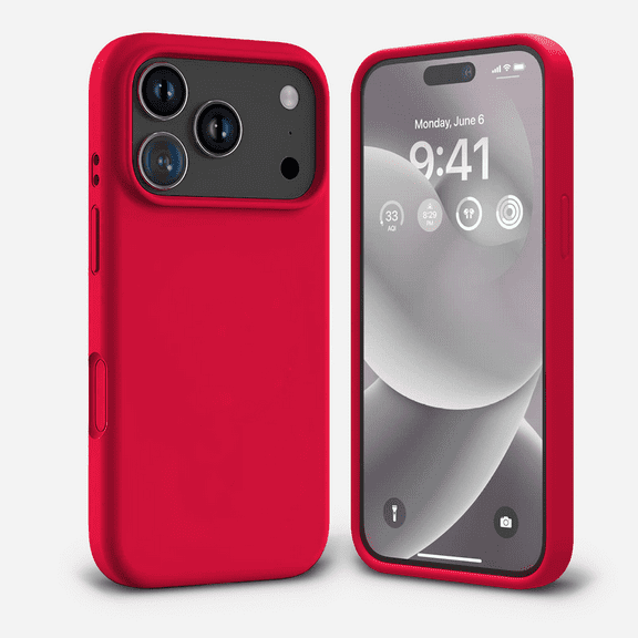 Entronix Case Compatible with iPhone 17 Pro - Soft-Touch Liquid Silicone