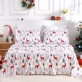 thumbnail image 2 of Christmas Bed Sheets King with 16 Inches Deep Pocket , Soft Brushed Microfiber Bed Sheet Set, 2 of 7