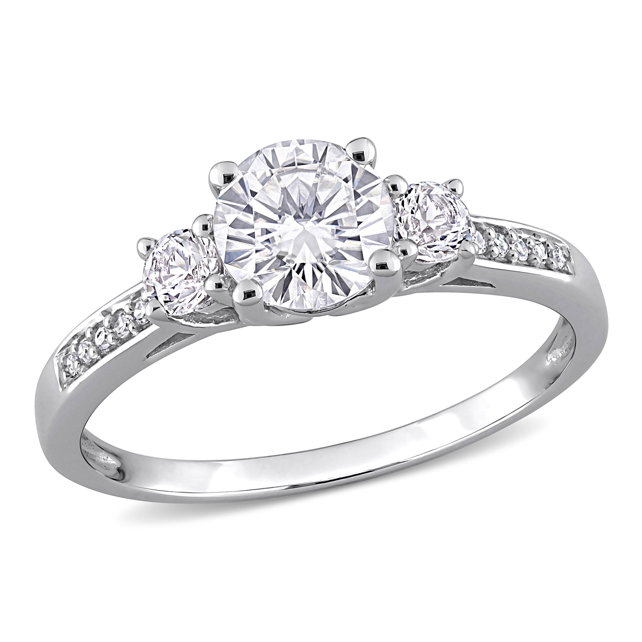 0.27 Carat Classic Round Brilliant Straight Natural Diamond Wedding Band in 10K Solid Gold
