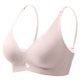 thumbnail image 1 of Sujetador sin aros de copa completa para mujer: bustier acolchado sin costuras con tirantes anchos, soporte suave y transpirable, tallas S-XL, 1 of 4