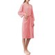 thumbnail image 1 of Hombres Mujeres Albornoz Mangas 3/4 Bolsillo Cinturón de cintura Suave y transpirable Ropa de dormir Abanopi Rosa/3X-grande, 1 of 7
