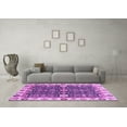 thumbnail image 3 of Ahgly Company Indoor Rectangle Oriental Purple Traditional Area Rugs, 8' x 10', 3 of 4