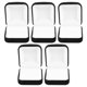 thumbnail image 1 of Caja de 5 anillos con flocado, ideal para pendientes, para propuesta, compromiso y boda., 1 of 6