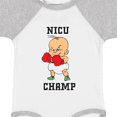 thumbnail image 4 of Inktastic Nicu Champ Baby Boxer Boys or Girls Baby Bodysuit, 4 of 5