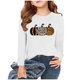 thumbnail image 2 of Blusas y camisas de cuello redondo y manga larga para niños Camisas estampadas de manga larga para Acción de Gracias Camisas lindas de cuello redondo Blusas casuales elegantes Ropa Camisas de cuello r, 2 of 5