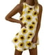 thumbnail image 4 of Vestido de mujer Vestidos de verano para mujer Vestido de camiseta con estampado de playa Sin mangas Vestido de tanque suelto informal Pompotops  ghjkhdj2332, 4 of 6