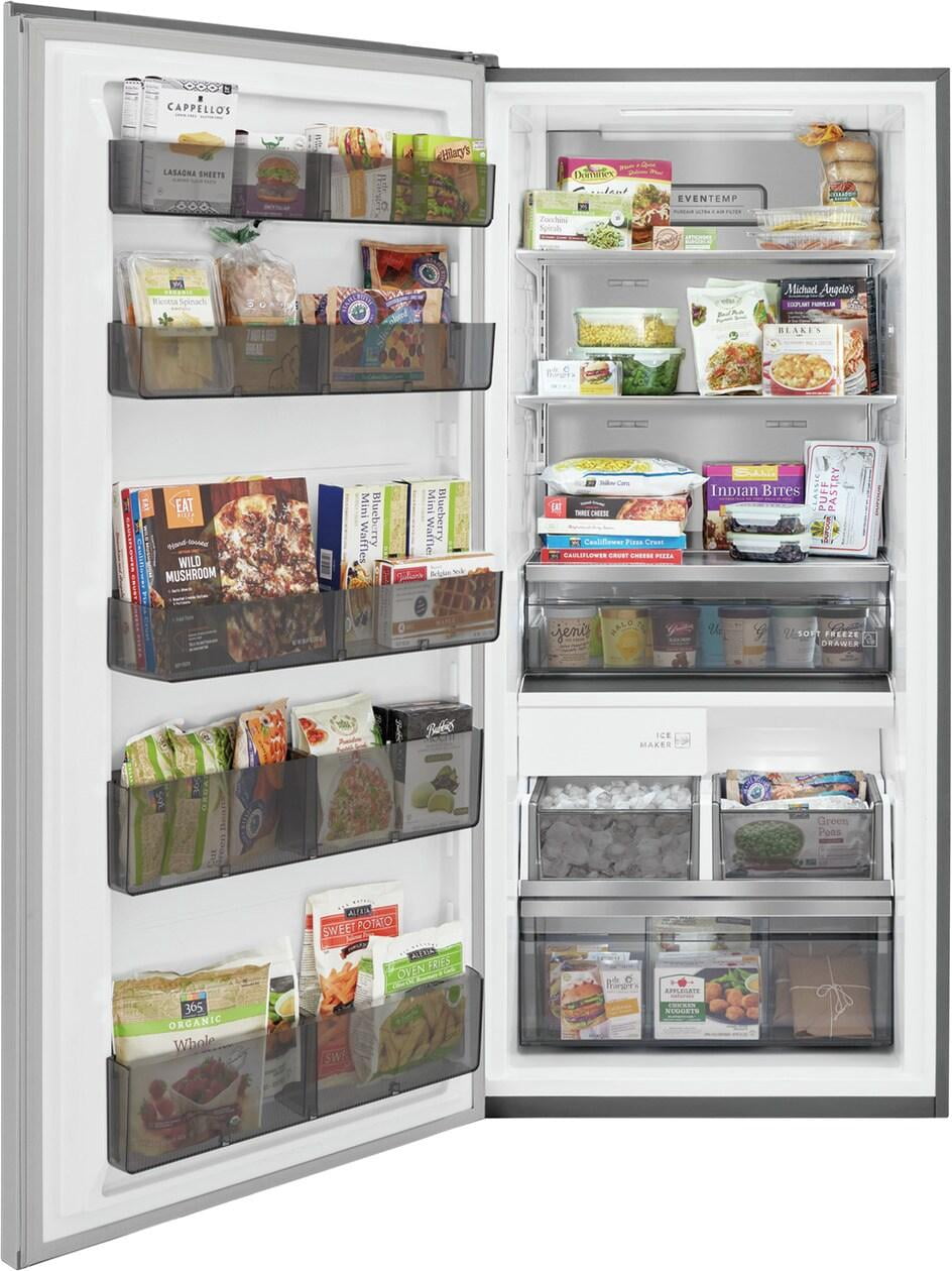 Frigidaire Fpfu19f8wf 33" Wide 19 Cu. Ft. Upright Freezer - Stainless Steel