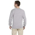 thumbnail image 2 of The Gildan Adult Ultra Cotton 6 oz Long Sleeve T-Shirt - SPORT GREY - M, 2 of 2