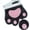 Black-Pink, variant on Cute Cat Litter Mat 24”x16”, Litter Box Mat, Litter Trapping Mat, Soft on Kitty Paws, Easy Clean, Anti Slip, Pet Accessories, Door Floor mats - Red Green60*40