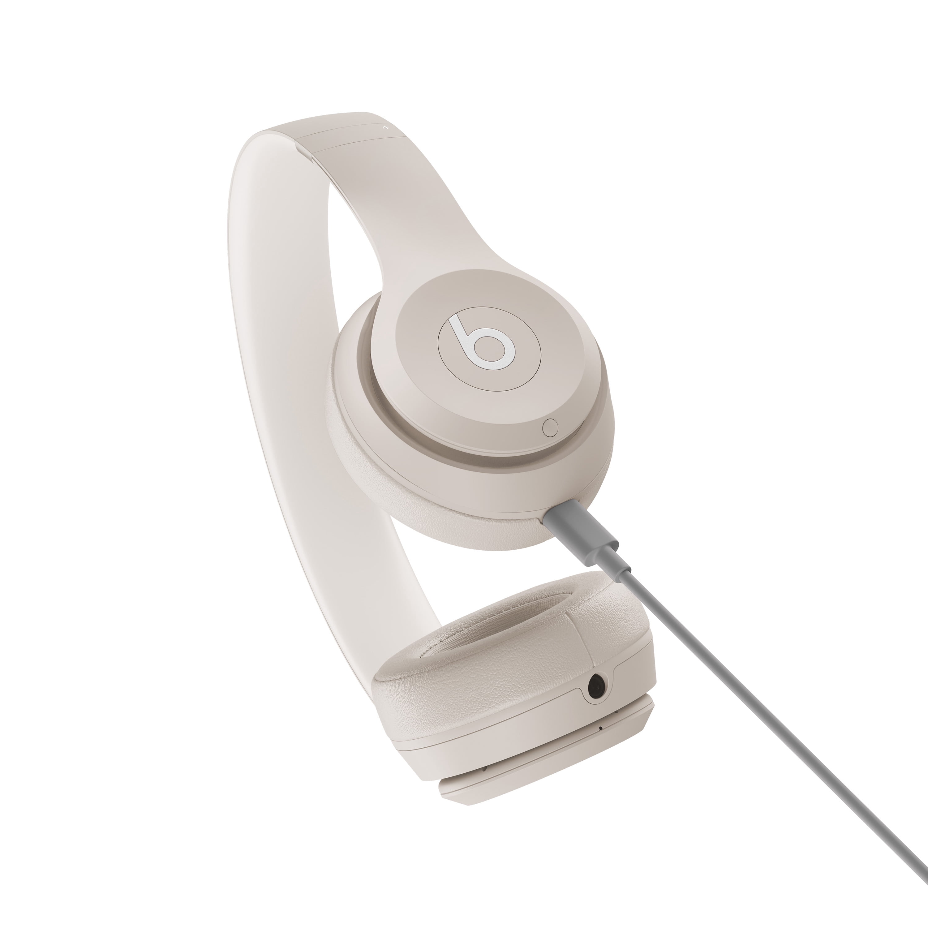 Beats Solo 4 — On-Ear Wireless Headphones – Sandstone