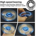 thumbnail image 3 of Fidget Spinner Toy Ultra Durable Stainless Steel Bearing High Speed Precision Metal Material Hand Spinner Focus Anxiety Stress Relief Boredom Killing-, 3 of 5