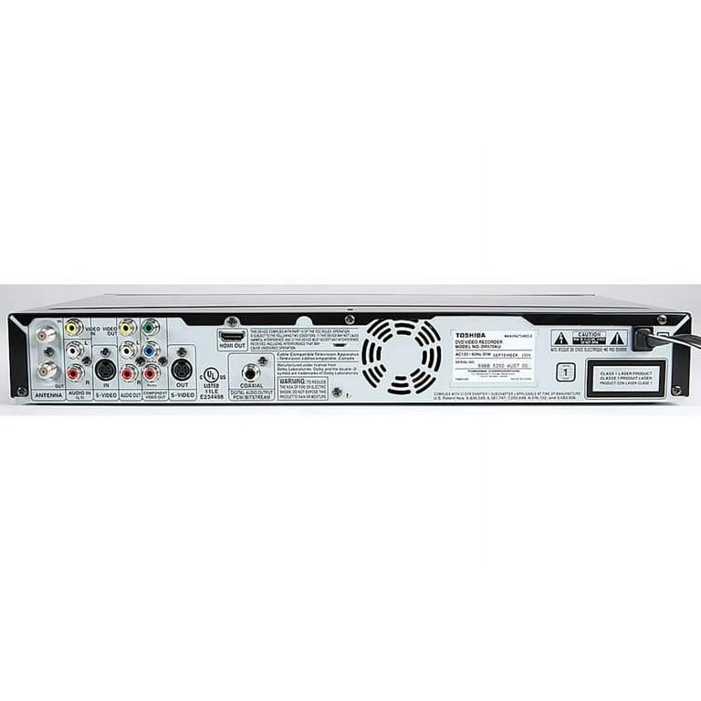 Toshiba DR570 DVD Player/Recorder with HDMI & HD - Black - New