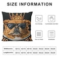 thumbnail image 5 of YINGXI Chicken Nugget Pillow Case Didn't Choose The Nug Life Throw Pillow Covers Sofa Cushion Car Cushion Decoration 12x12in, 5 of 5