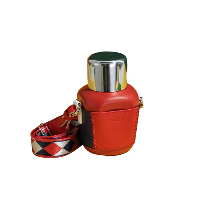 Reemplazo portátil de vacío Wosthever Acero inoxidable 420ml Rojo