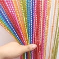 thumbnail image 1 of String Door Curtain Fly Insect Screen divider door string Doorway door curtain fly insect Divider Window Tassel Braided Polyester Curtain Drape, 1 of 7