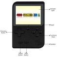 thumbnail image 3 of Mini consola de juegos, portátil, reproductor de juegos, eléctrico, 400, retro, doble, mini máquina de juegos, negro Inevent EL000637-03B, 3 of 7