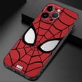 thumbnail image 5 of Marvel superhero Spider Man Phone Case for Apple iPhone 15 Pro Max SE 13 XS X 7 6s 14 12 Mini 8 Plus 11 Pro XR Cover Black Soft, 5 of 5