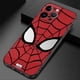 thumbnail image 5 of Marvel superhero Spider Man Phone Case for Apple iPhone 15 Pro Max SE 13 XS X 7 6s 14 12 Mini 8 Plus 11 Pro XR Cover Black Soft, 5 of 5