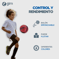 thumbnail image 4 of GIM SPORTS | Balón Poliuretano de Fútbol Soccer - Imponchable - Diferentes Colores - 18cm de Diámetro - Gran Resistencia, Control y Rendimiento - ¡Experimenta la Perfección en el Juego!, 4 of 5