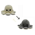 thumbnail image 1 of Pulpo Reversible Feliz Enojado 2 Emociones Peluche Pulpitos Levamdar  LRWJ168-11, 1 of 3