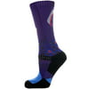 Strideline Athletic Crew Socks Optics Imperial Purple 2600211  Strapped Fit Mens