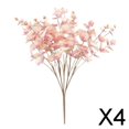 thumbnail image 1 of Paquete de 4 Hojas de Eucalipto artificial Soledad color Rosa, 1 of 9