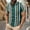 Green, variant on ALLLIST Casual Men's Shirts Short Sleeve Collared Button Down Shirts Green Striped Men's Clothes