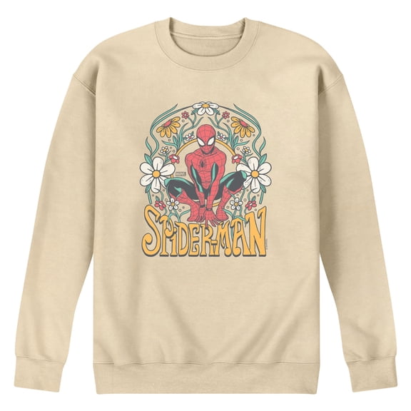 Spider-Man - Florals Graphic Fleece Sweatshirt