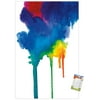 Bold Color - Rainbow Watercolor Wall Poster, 14.725" x 22.375"