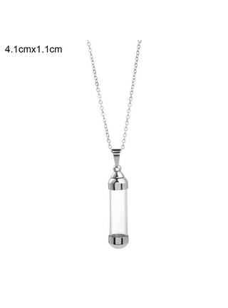 Necklace with a sale vial