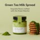 thumbnail image 3 of Green Tea Milk Spread (7.05 oz, 200g), Made of Finest Matcha from Jeju Island, Matcha-Infused Spreads, 3 of 5