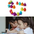 thumbnail image 3 of Juguete multicolor con tuerca de tornillo, rompecabezas para , habilidades motoras, reconocimiento de colores, juguetes de SM SunniMix Juguetes a juego con tuercas de tornillo, 3 of 8