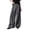 Gray, variant on ENCCRWIN Men's Wide Leg A-line Casual Trousers Floor Length Dress Pants Black L