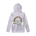 thumbnail image 2 of Xoenoiee Long Sleeve Sweatshirt for Kids Pullover Hoodies with Front Kangaroo Pocket Fall Winter Playwear for Hiking Running Walking, Cartoon Koala Rainbow Print, S, 2 of 7