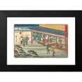 thumbnail image 2 of Andō Hiroshige 18x13 Black Modern Framed Museum Art Print Titled - Narumi (ca. 1841-1842), 2 of 5
