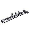 thumbnail image 1 of Roll Up Piano, 128 Tones 88 Keys 128 Rhythms Electronic Hand Roll Piano  for Daily, 1 of 7