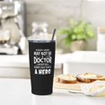 thumbnail image 5 of Doctor Gifts for Men, Gifts Ideas for Doctors, Best Gifts for Doctors, Funny Doctor Gifts, Unique Gifts for Doctors, Doctors Day Gifts 20 oz Stainless Steel Tumbler, 5 of 6