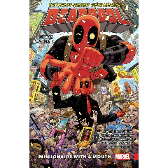 Pre-Owned Deadpool: World's Greatest Vol. 1 - Millionaire with a Mouth (Paperback) 078519617X 9780785196174
