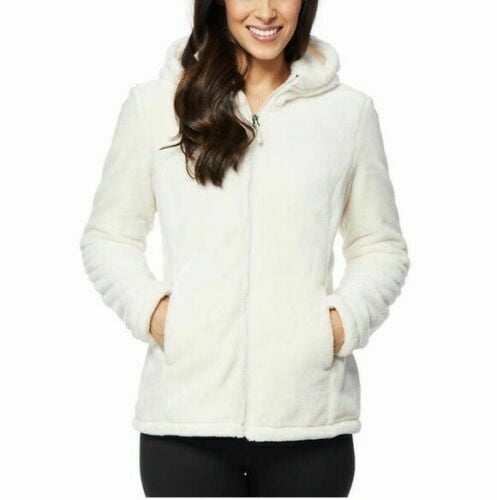 campshire plush fleece & faux shearling cardigan