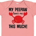 thumbnail image 4 of Inktastic My Peepaw Loves Me Boys or Girls Baby Bodysuit, 4 of 5