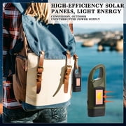 Hengguang 3 Pack Hand Crank Solar Powered Flashlight, Emergency Rechargeable LED Flashlight, Survival Dynamo Torch for Home Camping Outdoor Climbing Backpack Hiking 4.88 x 1.77 x 1.26 Inches