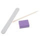 thumbnail image 2 of 3PCS Herramientas de manicura Kit de herramientas para remover esmalte de uñas en gel con archivo Li Abanopi Morado, 2 of 7