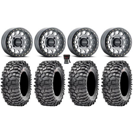 Method 401 Bdlk 15×6 Wheels Ti 32 Roxxzilla Tires Can-Am Commander Maverick Renegade Outlander Defender
