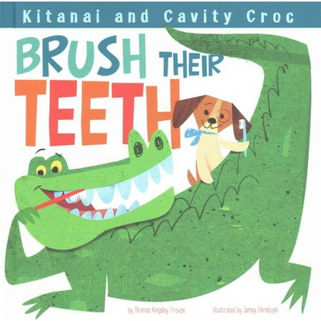 Kitanai et Cavity Croc se brosser les dents